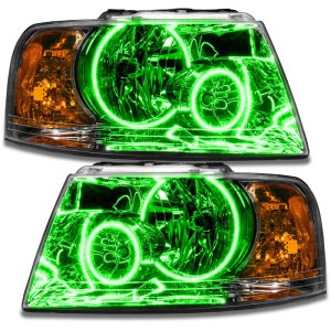 Ford Expedition Headlight Assemblies - ORACLE Lighting - ColorSHIFT - Chrome - `03-`06 Ford Expedition Headlight Assemblies - ORACLE Lighting - ColorSHIFT - Chrome - `03-`06